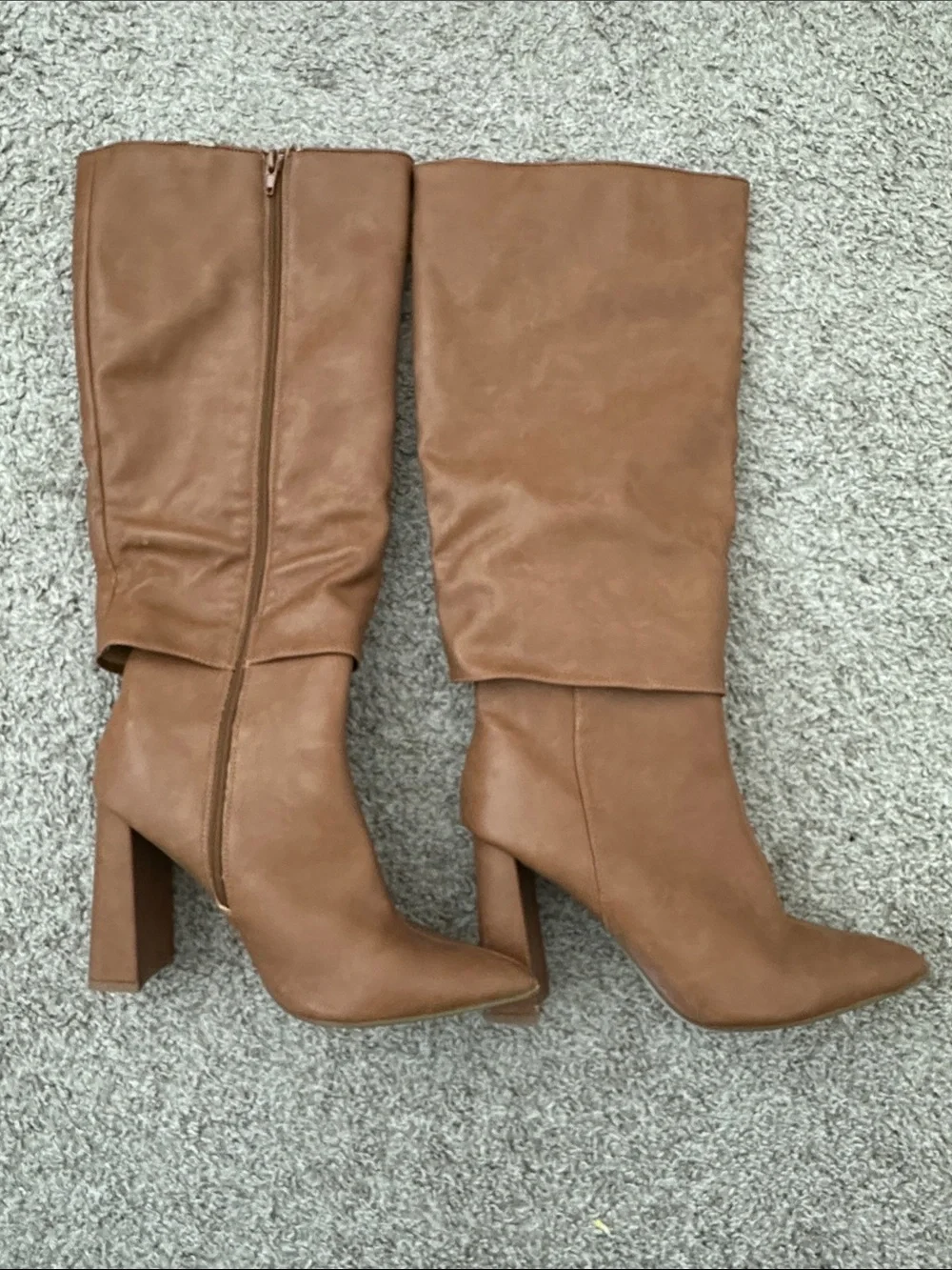 Brinley Co. Womens Tru Comfort Foam Knee High Boot